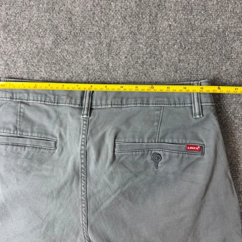 Levis XX Chino Standard Taper Gray Pants Mens W32 L30